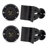 2 Driver Qvs 204 60 Rms + 2 Guia Onda Som Profissional 1325