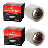 2 Fita Adesiva Easy Color Para Mechas 45 Metros - 300 Folhas