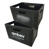 2 Garrafeira Ambev Engradado Cerveja 600ml P/ 24 Garrafas