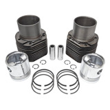2 Kit Motor Agrale M790 (2 Camisa, 2 Pistão, 2 Jogo De Anel)