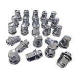 2 Kits 24 Porcas De Roda C/arruela Cromada Hilux Todas