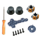 2 Kits Analógicos + Borracha Condutiva + Torx Para Xbox 360