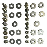 2 Kits De Parafusos Com Arruelas Fixação Para-lama Fusca