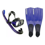 2 Kits Mergulho Seasub Mascara,snorkel E Nadadeiras 38 E 43