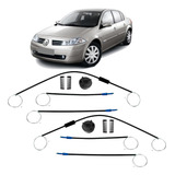 2 Kits Reparo Máquina Vidro Diant Megane Dynamique 2007 A 13