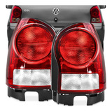 2 Lanterna Gol G4 2006 A 2009 Re Cristal Acrilica Giv Par