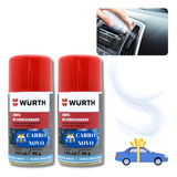 2 Limpa Higieniza Aromatiza Ar-condicionado Automotivo Wurth