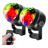 2 Luzes Estroboscópicas Ativadas Por Som