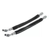 2 Mangueira Flexivel Radiador Oleo L200 Pajero 2.5 Hpe 4d56