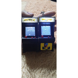 2 Mini Máquina De Fliperama, Pac-man E Galáxia Para Colecion