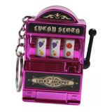2 Mini Slot Machine Brinquedo Chaveiro Mini Jogo De Tolet
