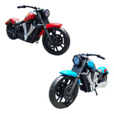 2 Motos Brinquedo Infantil Motinha Meninos Harley Bs Toys