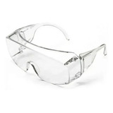 2 Óculos Segurança Epi Proteção Sobrepor Ao De Grau Incolor