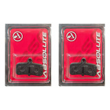 2 Par Pastilha Absolute Organica P/ Shimano 4 Pistao D03