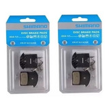 2 Par Pastilha De Freio Shimano J02a Ice Tech Xtr Xt Slx