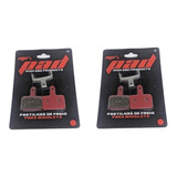 2 Pares Pastilha De Freio A Disco Ltx Shimano Tektro Winzip