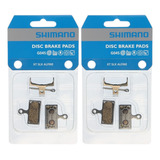 2 Pares Pastilha De Freio G04s Xtr M9000 Xt M8000 Metal