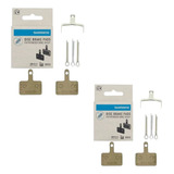 2 Pares Pastilha De Freio Shimano A Disco B05s Alivio Resina