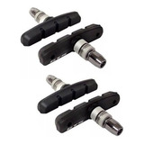 2 Pares Pastilha Sapata De Freio Wg/gts V-brake Orbital 70mm