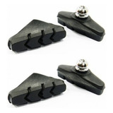 2 Pares Sapata 450 50mm Refil Freio Road Speed Ferradura