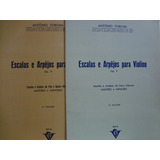 2 Partituras Violino Escalas E Arpegios V. 2 E 3 A. Torchia