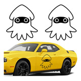 2 Pçs Adesivos Lateral Carro - Games Lula Mario