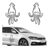 2 Pçs Adesivos Lateral Carro - Lula Fofa