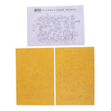2 Pcs Aerógrafo Spray Camuflagem Stencil Adesivo Para 1:35