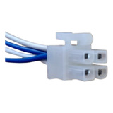 2 Peças Chicote 4 Vias Modulo De Som Mini Fit Corzus Stetsom