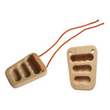 2 Peças De Escalada Hangboard Detém Fingerboard Iniciantes