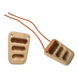 2 Peças De Escalada Hangboard Escalada Detém Fingerboard