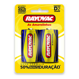 2 Pilha D Grande Comum Rayovac Lanterna Aquecedor Bebedouro 