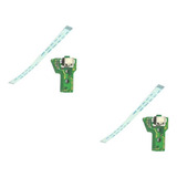 2 Placas Usb Carregar Flat Jds/m 050 055 Compatível Com Ps4