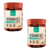 2 Potes Vitamina B12 Metilcobalamina - 60caps Nutrify B 12