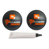 2 Protetor, Calota, P/ Alto Falante Jbl Tornado 3000 + Cola