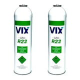 2 Refil Gás R22 950 G Fluido Refrigerante Lata Descartável