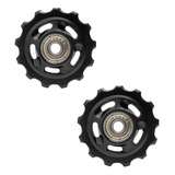 2 Roldana Câmbio Com Rolamento Compatível Shimano Sram
