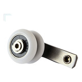 2 Roldana Para Sacada De Vidro Dupla Regulavel Superior Inox