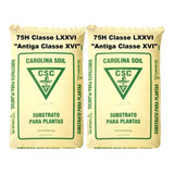 2 Sacas Substrato Carolina Soil 45 Litros - Escolha O Tipo