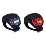 2 Sinalizadores Led Duplo Bicicleta **silicone Não Encarde