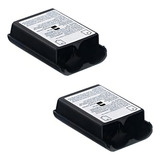 2 Suporte Tampa Pilha Bateria Compatível Controle Xbox 360 P