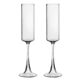 2 Taças Para Champanhe Fiesta De Vidro 170ml