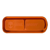 2 Tampa De Dispenser Ração Aramazenador De Grãos Plastpenser Cor Laranja Cor