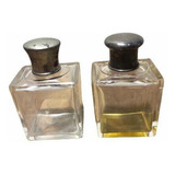 2 Vidros De Perfume Antigos