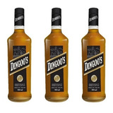 2 Whisky Dingoos Chanceler Com Copo Garrafa 1 Litro