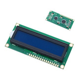2 X Display Tela Lcd 16x2 1602 Backlight Azul Arduino C/