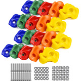 20 Agarras Escalada Infantil/iniciante Fixação Para Concreto