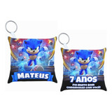 20 Almochaveiros Sonic Lembrancinhas Do Sonic Aniversário