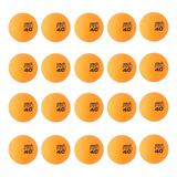 20 Bolinhas De Ping Pong Treino De Tenis De Mesa Vollo 40mm