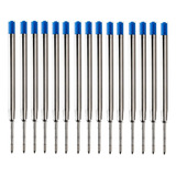 20 Carga Refil Cartucho Tinta Caneta Parker Quink Ca14007a